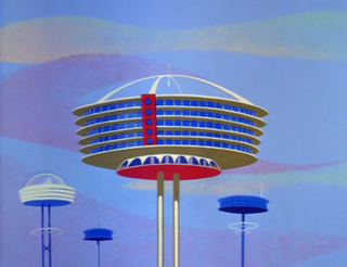 Illustration for article titled Mid-21st Century Modern: That Jetsons Architecture
